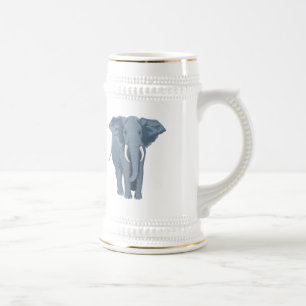 Jarra De Cerveza Elefante majestuoso