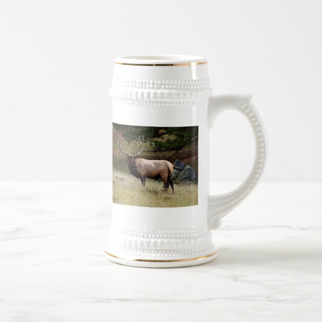 Jarra De Cerveza Elk in the Wild (Derecha)