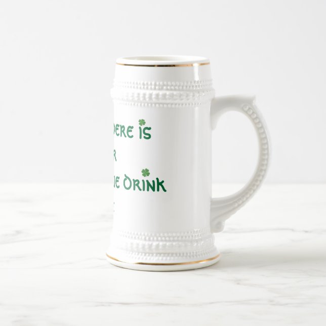 Jarra De Cerveza en cielo no hay cerveza (Derecha)