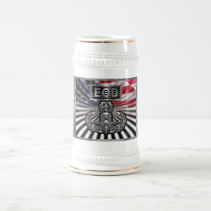 Jarra De Cerveza “EOD Master Blaster” Obsequio Conmemorativo