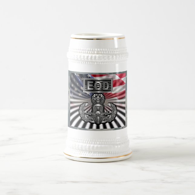 Jarra De Cerveza “EOD Master Blaster” Obsequio Conmemorativo (Centro)