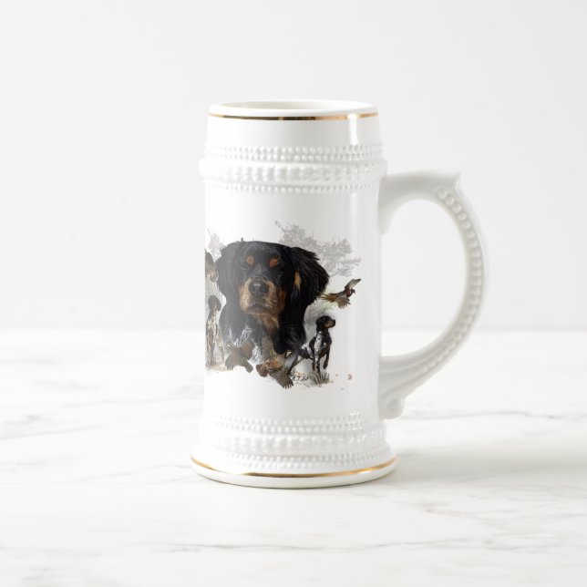 Jarra De Cerveza Epagneul Breton, Brittany Spaniel     (Derecha)