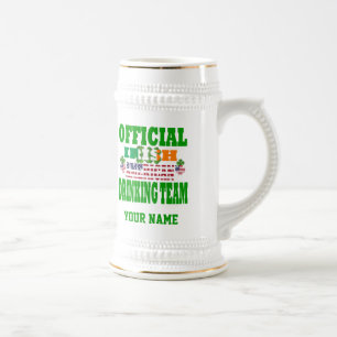 Jarra De Cerveza Equipo de bebidas irlandés-americano