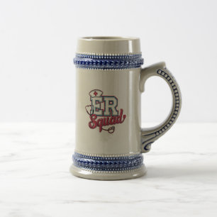 Jarra De Cerveza Equipo de Urgencias, Sala de Emergencia, Camiseta