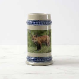 Jarra De Cerveza Equipo del Fox rojo