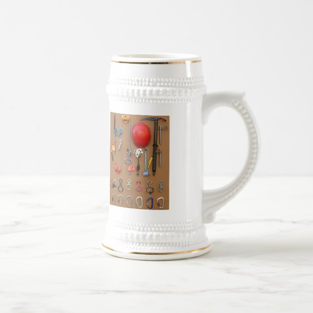 Jarra De Cerveza Equipos de escaladores — Cerveza para montañistas (Derecha)