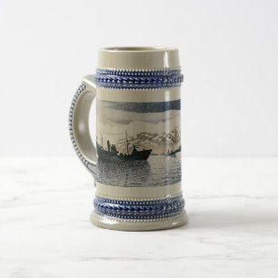 Jarra De Cerveza Eric Ravilious - Noruega, realismo mágico,