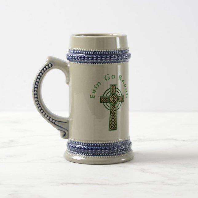 Jarra De Cerveza Erin va cerveza céltica Stein de Bragh (Izquierda)
