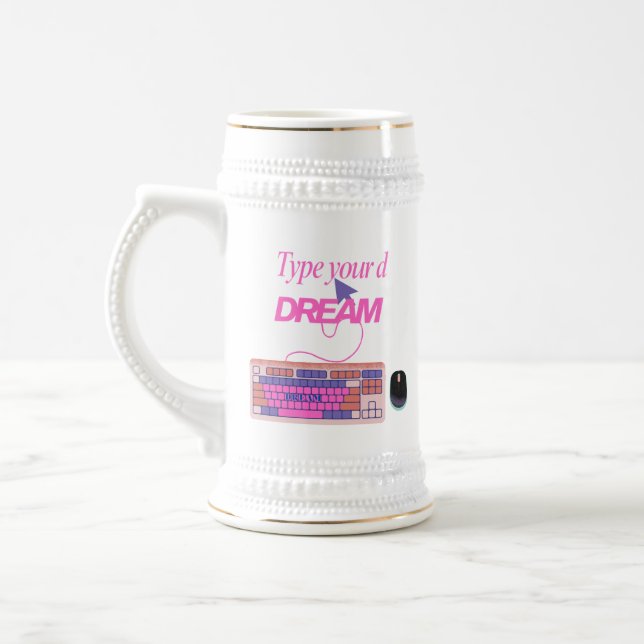 Jarra De Cerveza Escribir mi futuro (Izquierda)