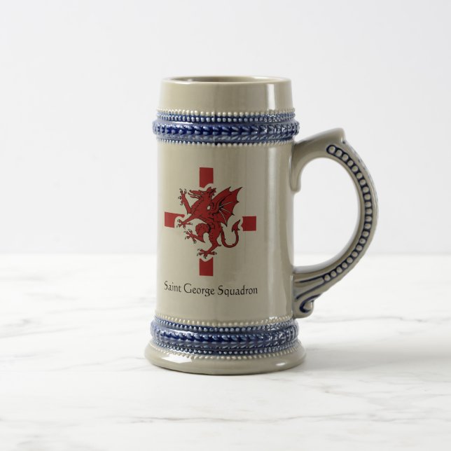 Jarra De Cerveza Escuadrilla Stein de San Jorge (Derecha)