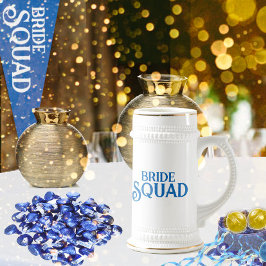 Jarra De Cerveza Escuadrón Real de la Novia Azul