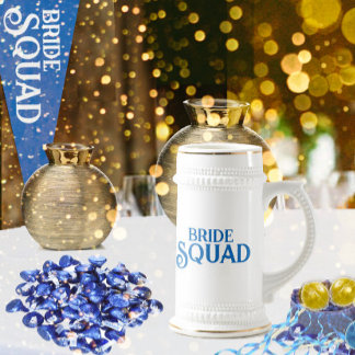 Jarra De Cerveza Escuadrón Real de la Novia Azul