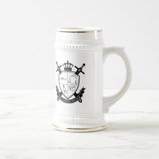 Jarra De Cerveza Escudo (Derecha)