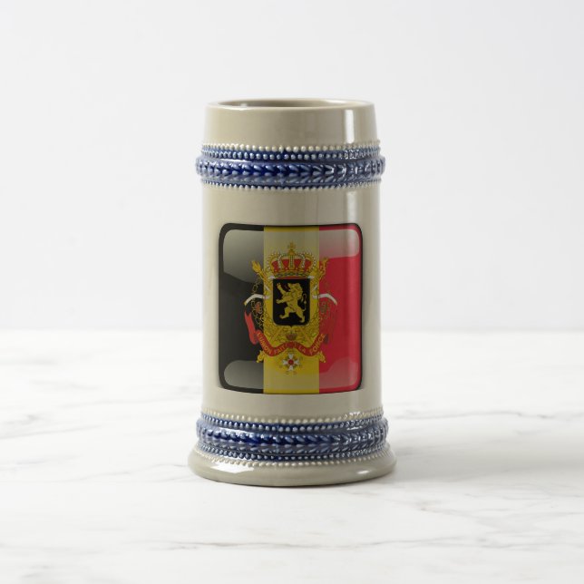 Jarra De Cerveza Escudo belga (Centro)