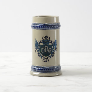 Jarra De Cerveza Escudo-Cerveza AZUL Stein