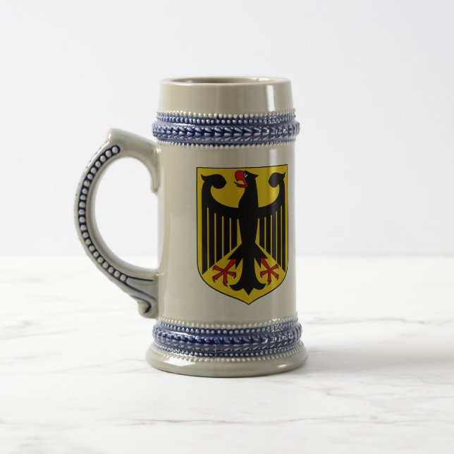 Jarra De Cerveza Escudo de armas alemán Stein (Izquierda)