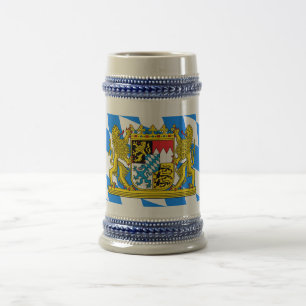Jarra De Cerveza Escudo de armas de Baviera