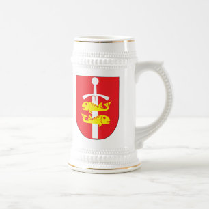 Jarra De Cerveza Escudo de armas de Gdynia