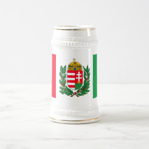 Jarra De Cerveza Escudo de armas de Hungría, Stein