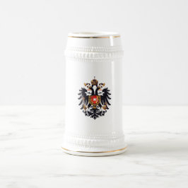 Jarra De Cerveza Escudo de armas del imperio austriaco