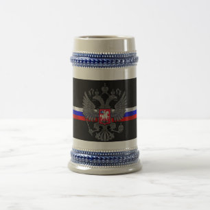 Jarra De Cerveza Escudo de armas ruso