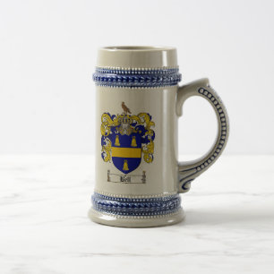 Jarra De Cerveza Escudo de armas Stein de Bell/escudo Stein de la