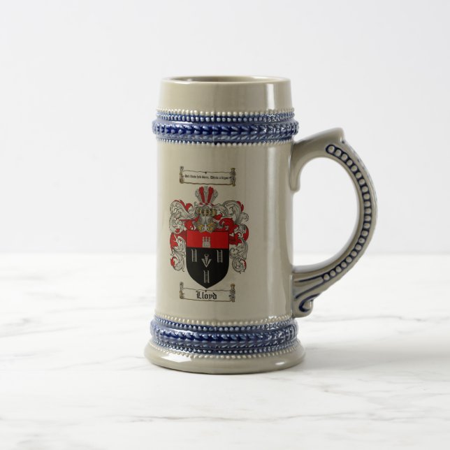 Jarra De Cerveza Escudo de armas Stein de Lloyd/taza del escudo de (Derecha)
