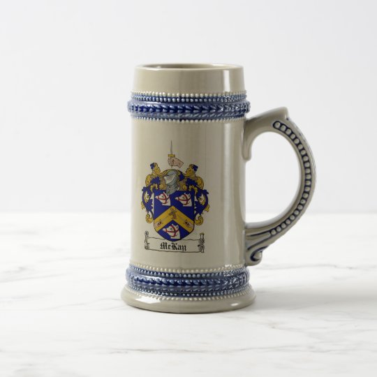 Jarra De Cerveza Escudo de armas Stein de Mckay