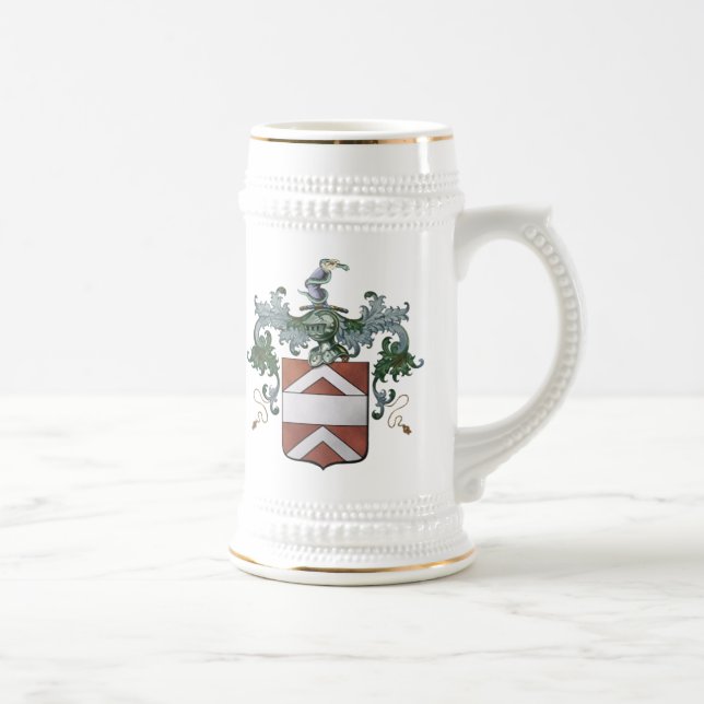 Jarra De Cerveza Escudo de armas Stein de Nourse (Derecha)