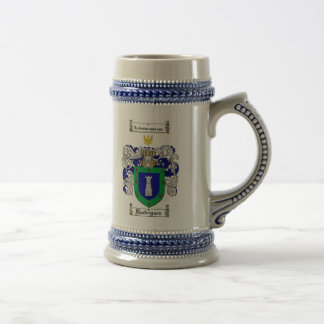 Jarra De Cerveza Escudo de armas Stein de Rodriguez