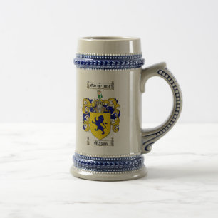 Jarra De Cerveza Escudo de armas Stein del albañil/escudo Stein de