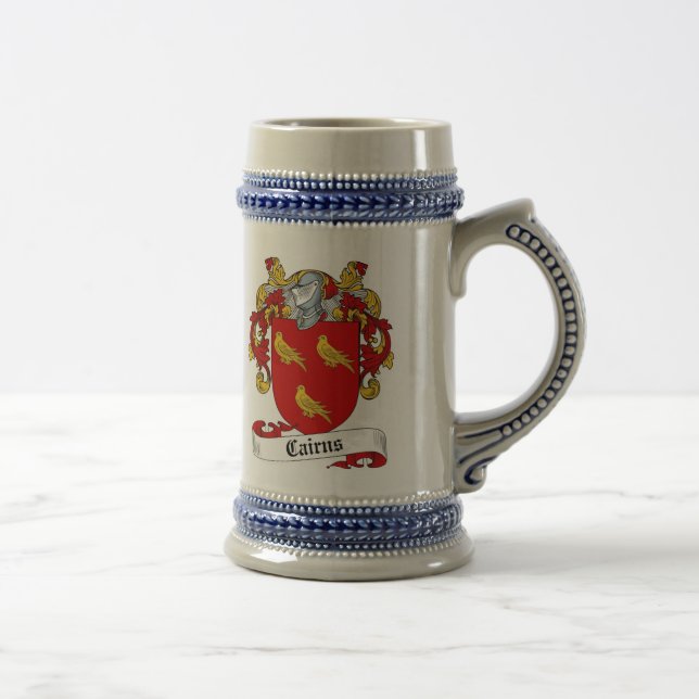 Jarra De Cerveza Escudo de armas Stein - escudo de los mojones de (Derecha)