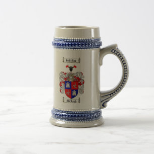 Jarra De Cerveza Escudo de armas Stein/taza de Mcleod