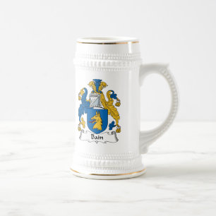 Jarra De Cerveza Escudo de la familia de Bain
