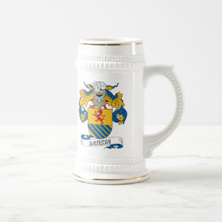Jarra De Cerveza Escudo de la familia de Batista