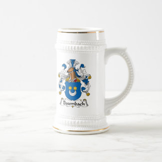 Jarra De Cerveza Escudo de la familia de Baumbach