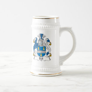 Jarra De Cerveza Escudo de la familia de Bell