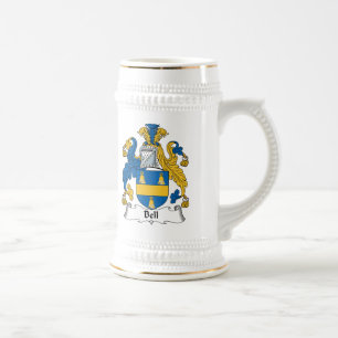 Jarra De Cerveza Escudo de la familia de Bell