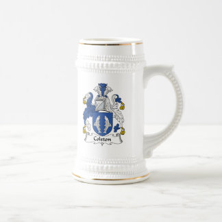 Jarra De Cerveza Escudo de la familia de Colston