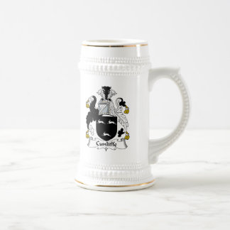 Jarra De Cerveza Escudo de la familia de Cunliffe