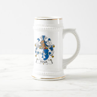 Jarra De Cerveza Escudo de la familia de Dorsch