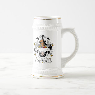 Jarra De Cerveza Escudo de la familia de Engelbrecht