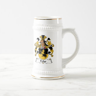 Jarra De Cerveza Escudo de la familia de Fehr
