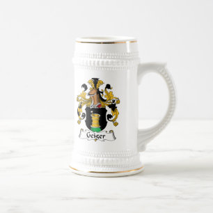 Jarra De Cerveza Escudo de la familia de Geiger