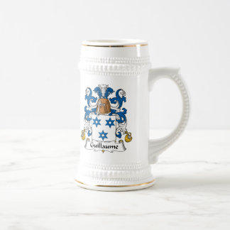 Jarra De Cerveza Escudo de la familia de Guillaume