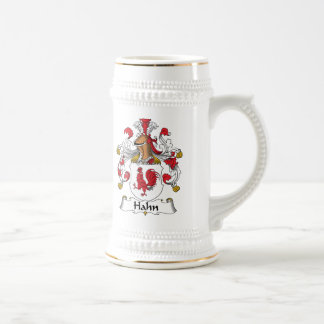 Jarra De Cerveza Escudo de la familia de Hahn