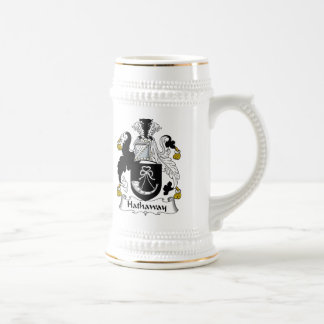 Jarra De Cerveza Escudo de la familia de Hathaway