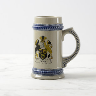 Jarra De Cerveza Escudo de la familia de Hobbs