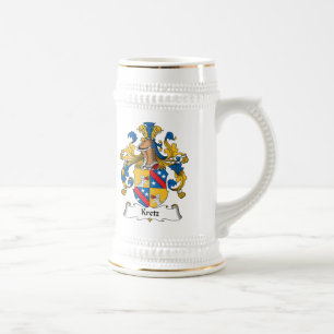 Jarra De Cerveza Escudo de la familia de Kretz