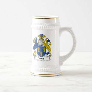 Jarra De Cerveza Escudo de la familia de la paleta